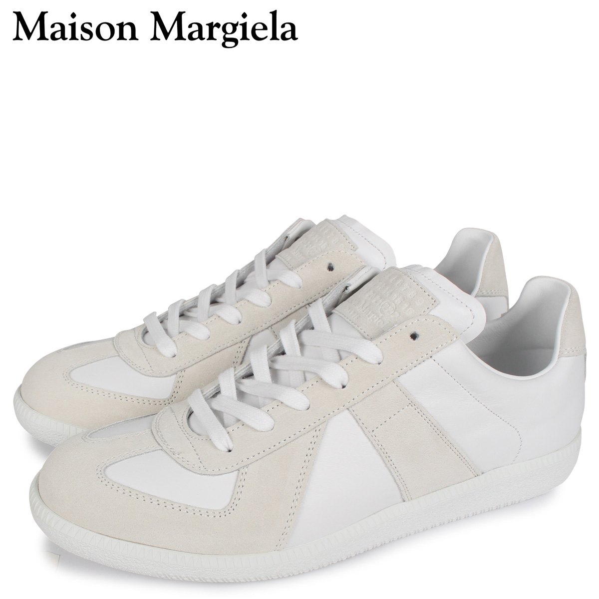 MAISON MARGIELA メゾンマルジェラ レプリカ スニーカー メンズ REPLICA LOW TOP ホワイト 白 S57WS0236 |  シュガーオンラインショップ