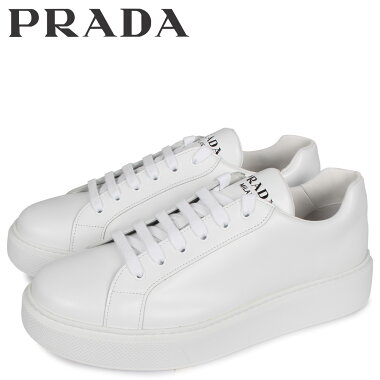 楽天市場 Prada プラダ スニーカー メンズ New Sneaker Fondo Cassetta ホワイト 白 4e34 シュガーオンラインショップ