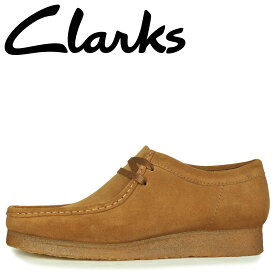 Clarks クラークス ワラビー ブーツ メンズ スエード WALLABEE BOOT ライト ブラウン 26155518