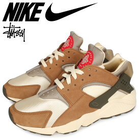 NIKE ナイキ STUSSY ステューシー エア ハラチ スニーカー メンズ コラボ AIR HUARACHE LE ベージュ DD1381-200