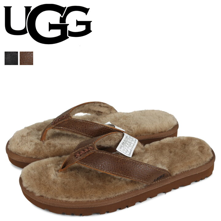 楽天市場 最大1000円offクーポン アグ Ugg サンダル ファーサンダル クラシック メンズ Classic Sandal ブラック ブラウン 黒 シュガーオンラインショップ