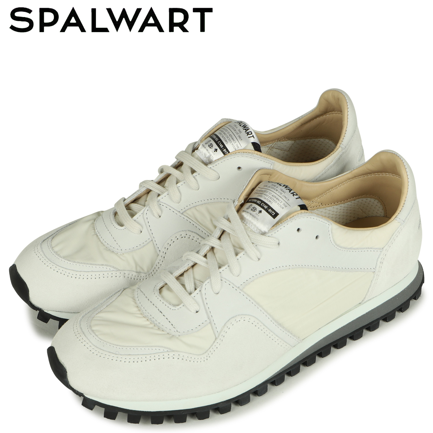 スパルウォート SPALWART マラソントレイル ロー スニーカー メンズ MARATHON TRAIL LOW(BS) ホワイト 白  9713971 0000 シュガーオンラインショップ
