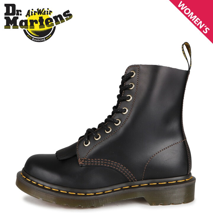 楽天市場 Dr Martens ドクターマーチン 8ホール 1460 ブーツ レディース 8eye Boot Pascal Abruzzo Wp ブラック 黒 シュガーオンラインショップ