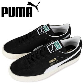 PUMA プーマ ミュンスター クラシック スニーカー メンズ MUENSTER CLASSIC ブラック 黒 383406-02