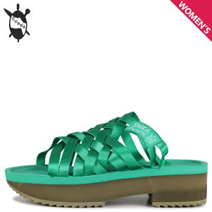 �V���J SHAKA �g���s�b�N �n�C�N �v���b�g�t�H�[�� �T���_�� �X���C�h�T���_�� ���f�B�[�X ���� TROPIC HIKE PLATFORM �O���[�� 433212