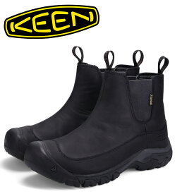 キーン KEEN ブーツ サイドゴア ウィンターブーツ アンカレッジ 3 メンズ 防水 ANCHORAGE BOOTS III WP ブラック 黒 1017789