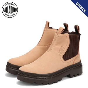 【最大1000円OFFクーポン発行中】 PALLADIUM パラディウム サイドゴアブーツ パラトゥルーパー チェルシー メンズ レディース 防水 PALLATROOPER CHE WP ベージュ 77197