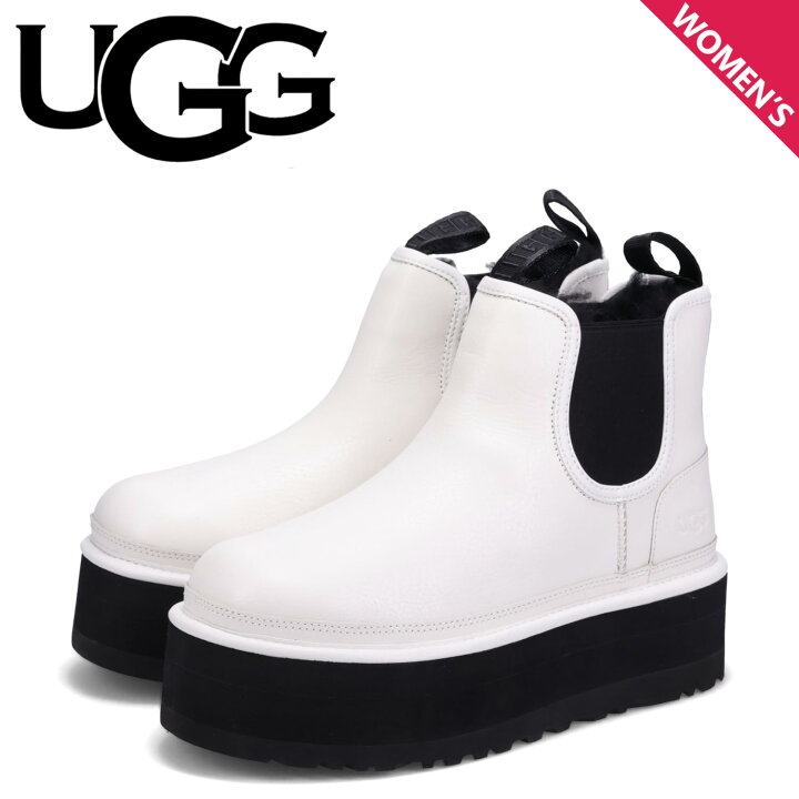 楽天市場】アグ UGG ニューメル プラットフォーム チェルシー ブーツ 
