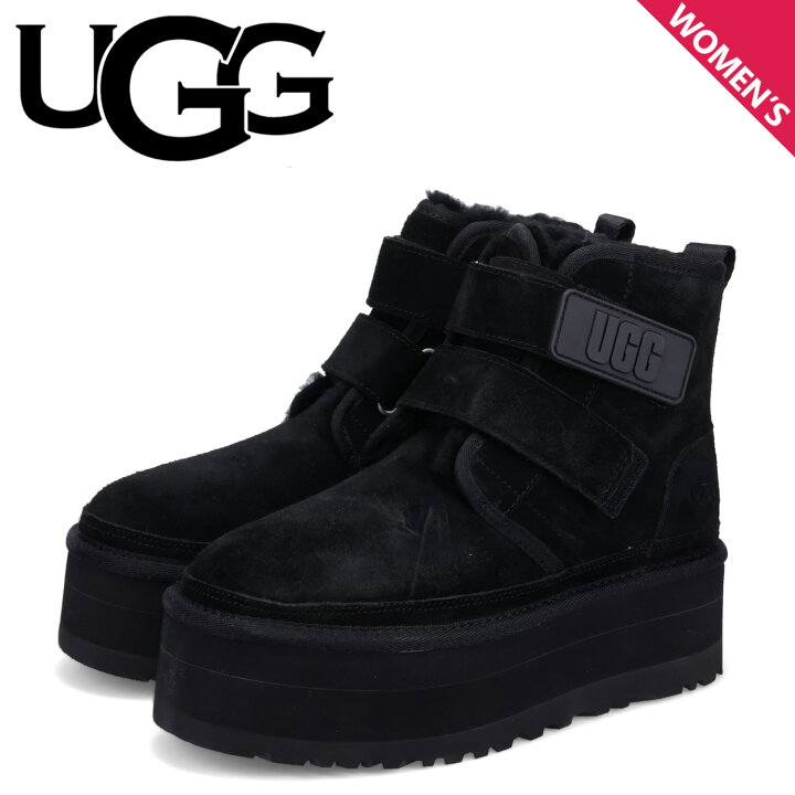 楽天市場】アグ UGG ニューメル プラットフォーム ブーツ ムートン 