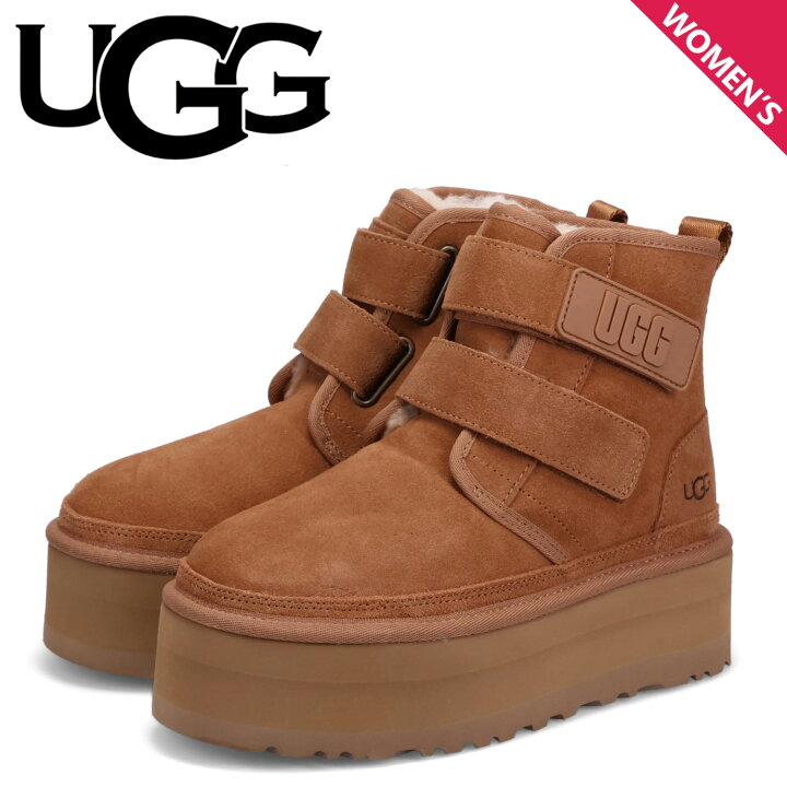 楽天市場】アグ UGG ニューメル プラットフォーム ブーツ ムートン 