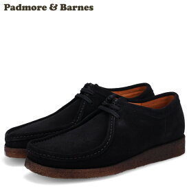 【最大1000円OFFクーポン配布中】 パドモアアンドバーンズ PADMORE&BARNES ワラビー ブーツ オリジナル メンズ ORIGINAL ブラック 黒 P204