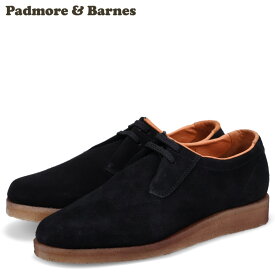 【最大1000円OFFクーポン配布中】 パドモアアンドバーンズ PADMORE&BARNES シューズ オリジナル スポーツ メンズ ORIGINAL SPORTS ブラック 黒 P500