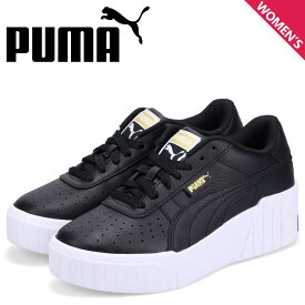 【最大1000円OFFクーポン配布中】 プーマ PUMA スニーカー カリ ウェッジ ウィメンズ レディース 厚底 CALI WEDGE WMNS ブラック 黒 373438-02