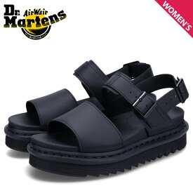 Dr.Martens ドクターマーチン サンダル ストラップサンダル レディース VOSS STRAP SANDALS ブラック 黒 23802001