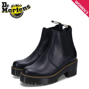 Dr.Martens hN^[}[` `FV[ u[c TChSA q[ fB[X  ROMETTY PLATFORM CHELSEA BOOTS ubN  23917001