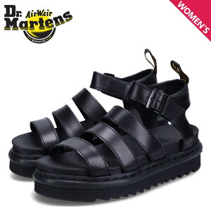 yő1000~OFFN[|sz Dr.Martens hN^[}[` T_ XgbvT_ fB[X BLAIRE STRAP SANDALS ubN  24191001