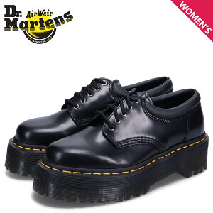 yő1000~OFFN[|sz Dr.Martens hN^[}[` 5z[ V[Y NAbh g fB[X 8053 QUAD 5 TIE SHOE ubN  24690001