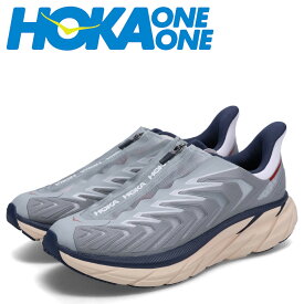 【最大1000円OFFクーポン発行中】 ホカオネオネ HOKA ONE ONE スニーカー プロジェクト クリフトン メンズ 厚底 PROJECT CLIFTON グレー 1127924
