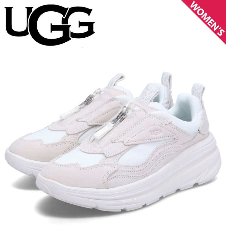 楽天市場】アグ UGG スニーカー レディース 厚底 CA1 ホワイト 白  