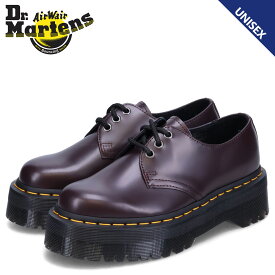 Dr.Martens ドクターマーチン 1461 3ホール シューズ メンズ レディース 厚底 1461 QUAD バーガンディー 27332626