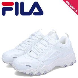 【最大1000円OFFクーポン配布中】 フィラ FILA スニーカー オークモント レディース 厚底 OAKMONT TR S ホワイト 白 UFW23036