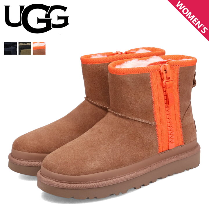 楽天市場】アグ UGG ブーツ ムートンブーツ クラシック ミニ ジッパー 