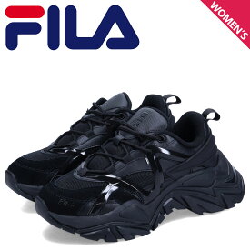 フィラ FILA スニーカー エレクトローブ 3 レディース 厚底 ELECTROVE 3 ブラック 黒 5RM02605-001