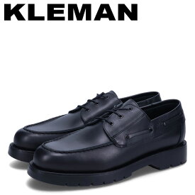 クレマン KLEMAN デッキシューズ モカシン 靴 ドナト メンズ Uチップ DONATO ブラック 黒 82102