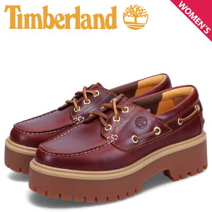 Timberland �e�B���o�[�����h �f�b�L�V���[�Y �v���~�A���v���b�g�t�H�[�� �X���[ �A�C ���f�B�[�X ���� PREMIUM PLATFORM 3 EYE �o�[�K���f�B�[ A2QDM