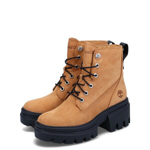 Timberland �e�B���o�[�����h �u�[�c �G���@�[���[ �V�b�N�X �C���` ���[�X�A�b�v ���f�B�[�X ���� EVERLEIGH 6 INCH LACE UP BOOT �x�[�W�� A41QK ��̓�