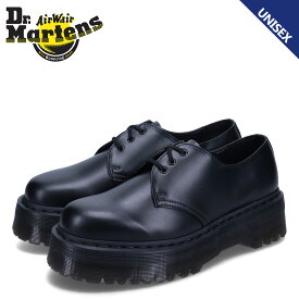 Dr.Martens ドクターマーチン 1461 3ホール シューズ ビーガン モノ フェリックス プラットフォーム メンズ レディース 厚底 VEGAN 1461 MONO FELIX PLATFORM SHOES ブラック 黒 30651001