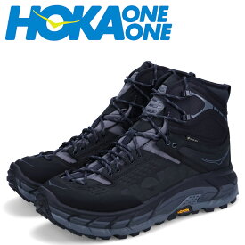 【最大1000円OFFクーポン配布中】 HOKA ONE ONE ホカオネオネ スニーカー ブーツ トー ウルトラ ハイ メンズ TOR ULTRA HI ブラック 黒 1129958