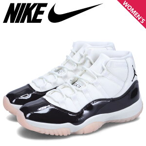 【最大1000円OFFクーポン発行中】 NIKE ナイキ ウィメンズ エアジョーダン11 レトロ スニーカー レディース WMNS AIR JORDAN 11 RETRO オフ ホワイト AR0715-101