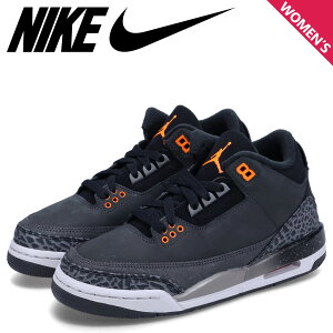 NIKE iCL GAW[_3 g Xj[J[ fB[X AIR JORDAN 3 RETRO GS ubN  DM0967-080