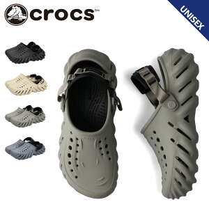 crocs NbNX T_ NbOT_ GR[ Y fB[X ECHO CLOG ubN AC{[ O[  207937