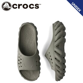 crocs クロックス サンダル スライドサンダル エコー メンズ レディース ECHO SLIDE グレー 208170
