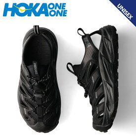 【最大1000円OFFクーポン配布中】 HOKA ONE ONE ホカオネオネ サンダル ホパラ メンズ レディース 厚底 HOPARA ブラック 黒 1123112