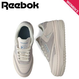 【最大1000円OFFクーポン配布中】 Reebok リーボック スニーカー クラブシー エクストラ レディース 厚底 CLUB C EXTRA オフ ホワイト 100074260