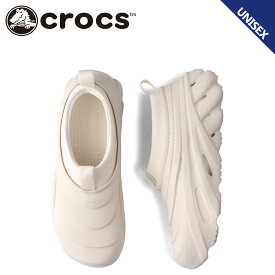 【最大1000円OFFクーポン配布中】 crocs クロックス スニーカー スリッポン エコー ストーム メンズ レディース ECHO STORM ホワイト 白 209414-0HR