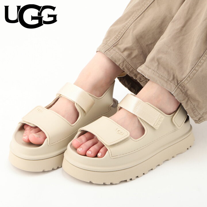 楽天市場】アグ UGG サンダル ストラップサンダル ゴールデングロウ  
