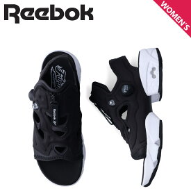 【最大1000円OFFクーポン配布中】 Reebok リーボック インスタポンプフューリー ジップ サンダル レディース 厚底 INSTAPUMP FURY SANDAL ZIP ブラック 黒 100202019