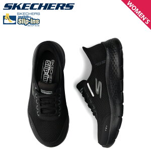 SKECHERS XPb`[Y XbvCY S[EH[N tbNX NA N[N nYt[ Xj[J[ fB[X y SLIP-INS GO WALK FLEX CLEAR CREEK ubN  124846W