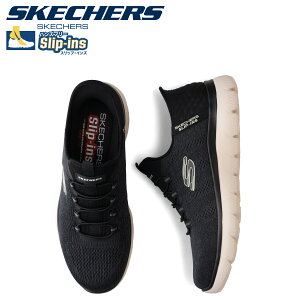 SKECHERS �X�P�b�`���[�Y �X���b�v�C���Y �T�~�b�c �L�[�y�[�X �n���Y�t���[ �X�j�[�J�[ �����Y �y�� SLIP-INS SUMMITS KEY PACE �u���b�N �� 232469W