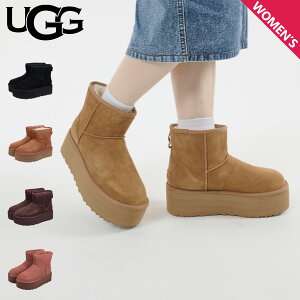 AO UGG [gu[c NVbN ~j vbgtH[ fB[X  WCLASSIC MINI PLATFORM ubN uE  1134991