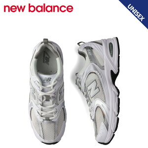 new balance �j���[�o�����X 530 �X�j�[�J�[ �����Y ���f�B�[�X D���C�Y �z���C�g �� MR530AD [�\�� 4�����{ ���ח\��]
