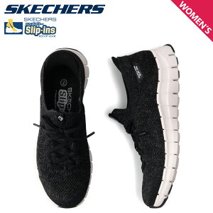 yő1000~OFFN[|sz SKECHERS XPb`[Y XbvCY tbNX Xebv \tg Xg[ Xj[J[ fB[X SLIP-INS FLEX STEP SOFT STROLL ubN  104700