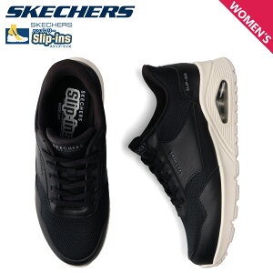 yő1000~OFFN[|sz SKECHERS XPb`[Y XbvCY Em oNVA Xj[J[ fB[X SLIP-INS UNO-BANKSIA ubN  177117W