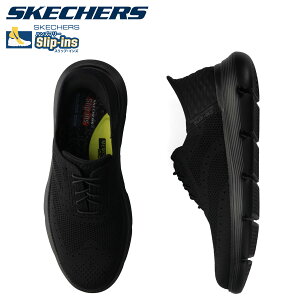 SKECHERS �X�P�b�`���[�Y �X���b�v�C���Y �K���U �p���} �X�j�[�J�[ �����Y SLIP-INS GARZA PALMA �u���b�N �� 205303