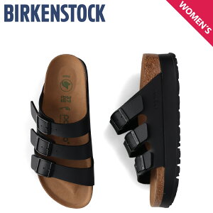 BIRKENSTOCK rPVgbN t_ 3 tbNX vbgtH[ T_ fB[X ו  FLORIDA 3 FLEX PLATFORM ubN  1029737