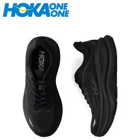 HOKA ONE ONE ホカオネオネ スニーカー ボンダイ 9 メンズ BONDI 9 ブラック 黒 1162011-BBLC